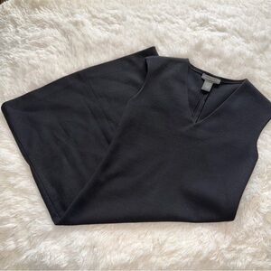 Banana Republic Elegant Black Wool Dress Size 2